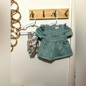 Happily Grey Kids Mint Green Sweater